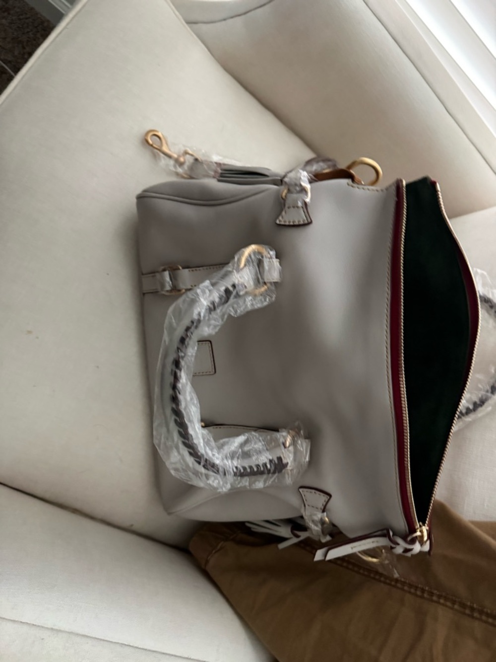 Florentine Large Satchel new with tags